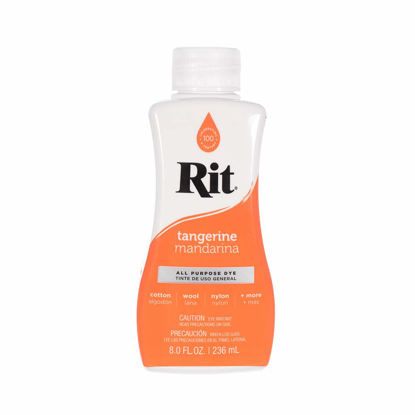 Picture of Rit Dye Liquid - Wide Selection of Colors - 8 Oz. (Tangerine)