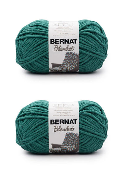 Picture of Bernat Blanket Malachite Yarn - 2 Pack of 300g/10.5oz - Polyester - 6 Super Bulky - 220 Yards - Knitting/Crochet