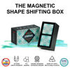 Picture of SHASHIBO Shape Shifting Box - Award-Winning, Patented Fidget Cube w/ 36 Rare Earth Magnets - Transforms Into Over 70 Shapes, Gift Box, Download Fun in Motion Toys Mobile App (Undersea, 2 Pack)