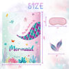 Picture of WERNNSAI Pin The Tail on The Mermaid Game - 21'' x 28'' Mermaid Party Game 24Pcs Reusable Tails Sticker Party Supplies for Kids Girls Birthday Party Favor Sets