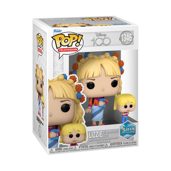 Picture of Funko Pop! & Buddy: Disney 100 - Lizzie McGuire, Lizzie with Monologue Lizzie