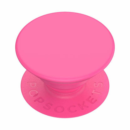 Picture of PopSockets Phone Grip with Expanding Kickstand, PopSockets for Phone - Neon Pink