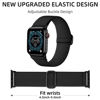 Picture of DaQin 3 Pack Stretchy Nylon Solo Loop Band Compatible with Apple Watch Band 45mm 49mm 44mm 42mm 41mm 40mm 38mm Women Men, Elastic Cloth Sport Wristband Strap for iWatch Series 8 7 6 5 4 3 2 1 SE Ultra