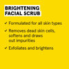 Picture of Acure Brightening Facial Scrub - 4 Fl Oz - All Skin Types, Sea Kelp & French Green Clay - Softens, Detoxifies and Cleanses