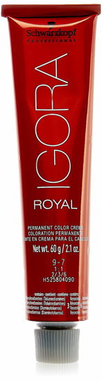 Picture of Schwarzkopf Professional Igora Royal Hair Color, 9-7, Extra Light Copper Blonde, 60 Gram