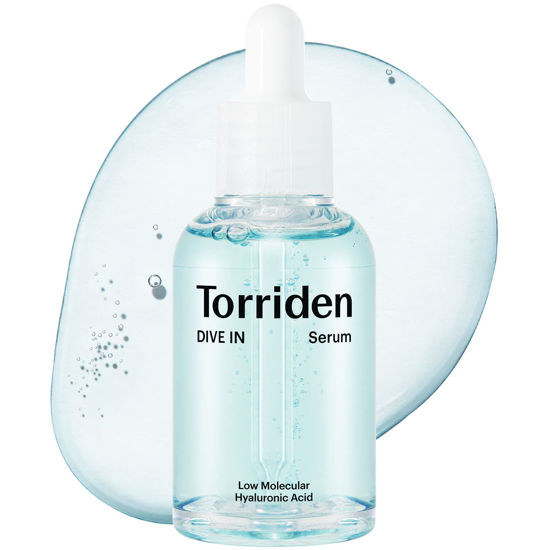 Picture of Torriden DIVE-IN Low-Molecular Hyaluronic Acid Serum, Face Serum for Sensitive, Dry, Dehydrated, Oily Skin Fragrance-free, Alcohol-free, No Colorants Vegan, Clean, Cruelty-Free, Korean Skin Care