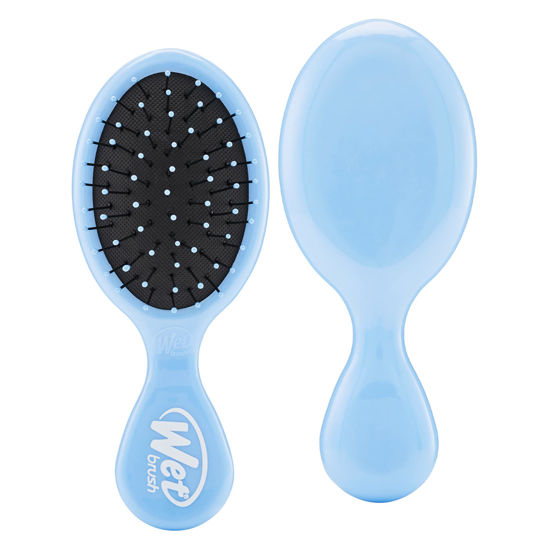 Picture of Wet Brush Squirt Detangler Hair Brushes - Sky - Mini Detangling Brush with Ultra-Soft IntelliFlex Bristles Glide Through Tangles with Ease - Pain Free Comb for All Hair Types