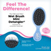 Picture of Wet Brush Squirt Detangler Hair Brushes - Sky - Mini Detangling Brush with Ultra-Soft IntelliFlex Bristles Glide Through Tangles with Ease - Pain Free Comb for All Hair Types