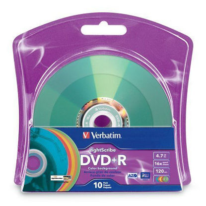  Verbatim DVD-R Blank Discs AZO Dye 4.7GB 16X