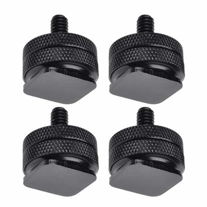 Picture of SLOW DOLPHIN 1/4 Inch Hot Shoe Mount Adapter Tripod Screw for DSLR Camera Rig(4Packs)