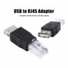 Picture of UCEC 1x Type A USB2.0 Female to Ethernet RJ45 Male Plug Adapter Connector