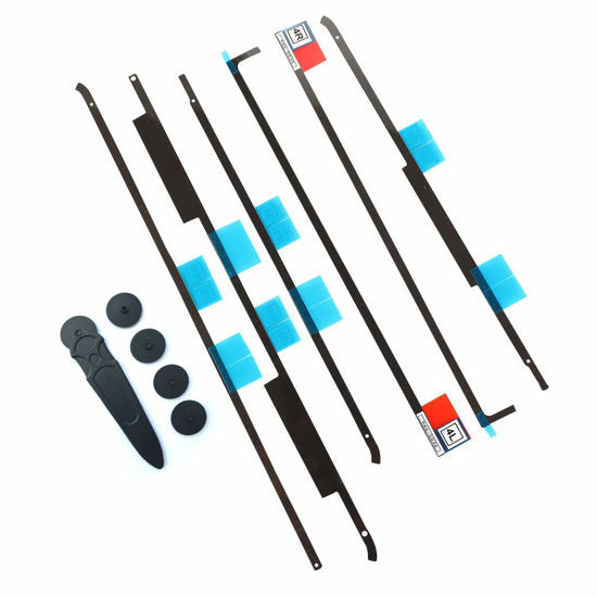 Picture of LCD Adhesive Strip Kit (2 Sets), KKDAO LCD Screen Display Strips Stickers Replacement Tools + 2 Opening Wheel Tools, iMac 21.5” 2012/2013 / 2015/2017, A1418 (iMac 21.5 Inch-A1418)