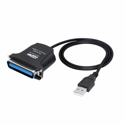 Picture of SinLoon USB to Parallel Port Adapter USB to IEEE1284 CN36 Parallel Printer Cable Adapter for Printer (2.8FT)