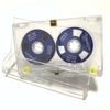 Picture of Reel to Reel Blank Audio Cassette Tape for Music Recording - Normal Bias Low Noise - 48 Minutes - Transparent Acrylic [ 5 Pack Blind Box Includes 5 of 54 Styles Tapes ]