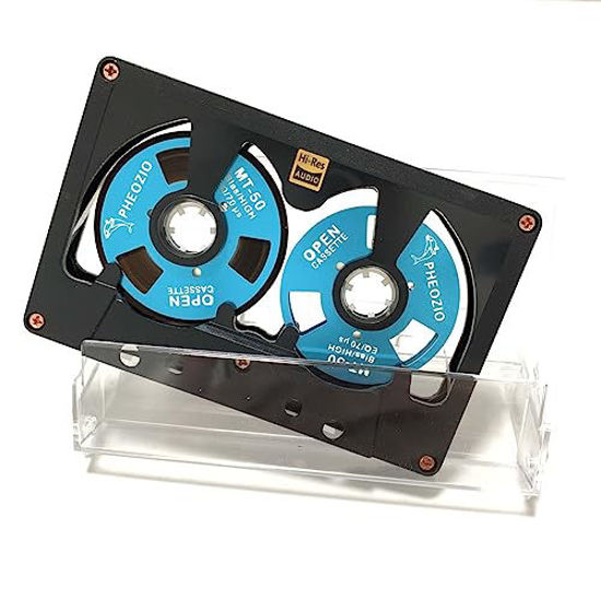 GetUSCart- Reel to Reel Blank Audio Cassette Tape for Music Recording -  Normal Bias Low Noise - 48 Minutes - [ 1 Pack Blind Box Includes 1 of 54  Styles Tapes ]