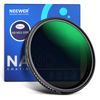 Picture of NEEWER 52mm Variable ND Filter ND3-ND1000, 1.5-10 Limited Stops Neutral Density Filter with HD Optical Glass & Double Sided 30 Layer Nano Coatings, Water Repellent/Scratch Resistant/Aluminum Frame