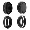 Picture of SIOTI 49mm Lens Hood, Matte Treatment Inside, Aluminum Material, Compatible with All Camera Lens S/C/N/F/O/P etc.(49mm)