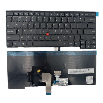 Picture of LXDDP Laptop Replacement Keyboard for Lenovo Thinkpad T440 T440P T440s T431 E431 L440 T450s L440 L450 L460 L470 T431S T450 e440 e431S T460 Series Laptop Black US Layout