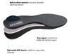 Picture of Orthotics Inserts Relieve Flat Feet Plantar Fasciitis Feet Insoles Arch Supports, Foot Pain Mens 7-7 1/2 | Womens 9-9 1/2