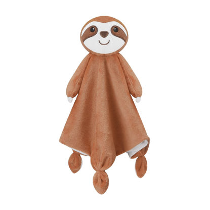 Picture of Pro Goleem Sloth Security Blanket Soft Loveys for Babies for Boys and Girls Newborn Lovie Infant Blankie Sloth Baby Stuff Baby Snuggle Toy Baby Gifts 14 Inch