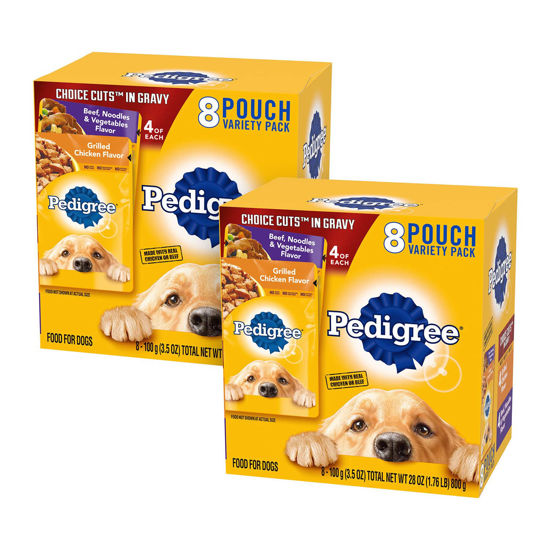 Pedigree choice cuts clearance in gravy with beef