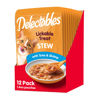 Picture of Hartz Delectables Stew Lickable Wet Cat Treats for Adult & Senior Cats, Tuna & Shrimp, 12 Count