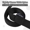 Picture of HIKISS Long Dog Leash Obedience Recall Training Agility Lead with Thickening Material for Large Dog - 15ft 20ft 30ft 50ft 100ft Training Leash(Black 100ft)