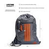 Picture of adidas Alliance II Sackpack, Canvas Grey-Solid Grey/Semi Impact Orange/Onix Grey, One Size