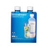 Picture of SodaStream Carbonating Bottle, 1 liter, White (Pack of 2)