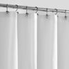 Picture of ALYVIA SPRING Extra Long Fabric Shower Curtain Liner Waterproof - 72" x 90", Soft & Lightweight XL Shower Curtain with Magnets, Machine Washable - 72x90, White