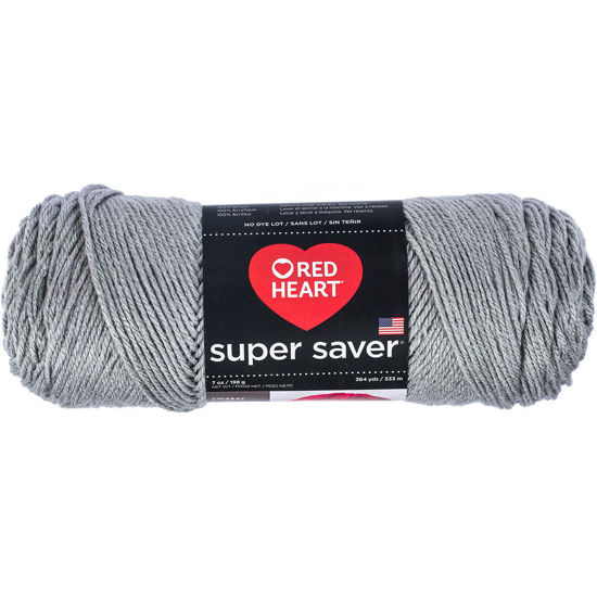 Picture of Red Heart Super Saver Yarn-Dusty Grey, Single