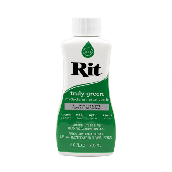 Picture of Rit Dye Liquid - Wide Selection of Colors - 8 Oz. (Truly Green)