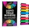 Picture of Chalk Markers - 8 Vibrant Fine Tip, Erasable, Non-Toxic, Water-Based, For Kids & Adults for Glass or Chalkboard Markers for Businesses, Restaurants, Liquid Chalk Markers (Vibrant 1mm)