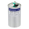 Picture of VEXUNGA 70/5 uF 70+5 MFD 370VAC or 440VAC Dual Run Start Round A/C Capacitor CBB65 CBB65B Air Conditioner Capacitors for AC Unit Fan Motor Start or Heat Pump or Condenser Straight Cool