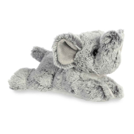 Picture of Aurora® Adorable Mini Flopsie™ Leroy Elephant™ Stuffed Animal - Playful Ease - Timeless Companions - Gray 8 Inches