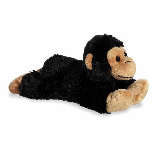 Picture of Aurora® Adorable Mini Flopsie™ Cory Chimp™ Stuffed Animal - Playful Ease - Timeless Companions - Black 8 Inches