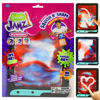 Picture of Sky Castle DoodleJamz JellyBoards - Squishy Drawing Pads Filled with Non-Toxic Sensory Gel - No-Mess Fidget Art - ASMR - Re-usable for Endless Artistic Creations (Blue and Red Gel)