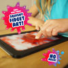 Picture of Sky Castle DoodleJamz JellyBoards - Squishy Drawing Pads Filled with Non-Toxic Sensory Gel - No-Mess Fidget Art - ASMR - Re-usable for Endless Artistic Creations (Blue and Red Gel)