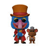 Picture of Funko Pop! & Buddy: Disney Holiday - The Muppet Christmas Carol, Gonzo as Charles Dickens with Rizzo (Flocked), Amazon Exclusive