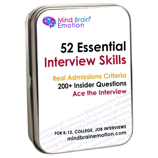 Picture of 52 Essential Interview Skills: Prep for Private School, College, Job Entrance Interviews| 200+ Insider Questions, 101 Real Admissions Essay Prompts, Expert Guide Videos | By HARVARD & HR Interviewer