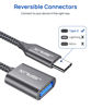 Picture of USB C to USB Adapter [2 Pack], JSAUX USB Type C Male to USB 3.0 Female OTG Cable Thunderbolt3 to USB Adapter Compatible with MacBook Pro/Air 2019 2018 2017, Samsung Galaxy S20 S20+ Ultra Note 10 S9 S8