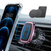 Picture of LISEN Magnetic Phone Holder for Car, [Easily Install] Car Phone Holder Mount [6 Strong Magnets] Cell Phone Holder for Car [Case Friendly] iPhone Car Holder Pink