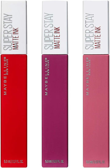 Maybelline New York Gift Set Be Powerful & Bright Lifter Gloss 002 +  Superstay Matte Ink 20 + Superstay Ink Crayon 40, 1 pc