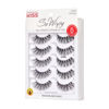 Picture of KISS So Wispy False Eyelashes Multipack #11, Full Bouncy Volume & Curl, Signature Wispy Effect, Quality Synthetic, Crisscross Pattern, Cruelty Free, Reusable and contact lens friendly, 5 Pairs