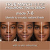 Picture of L’Oréal Paris True Match Nude Hyaluronic Tinted Serum Foundation with 1% Hyaluronic acid, Tan-Deep 7-8, 1 fl. oz.