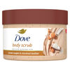 Picture of Dove Scrub Brown Sugar & Coconut Butter For Silky Smooth Skin Body Scrub Exfoliates & Restores Skin's Natural Nutrients 10.5 oz