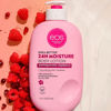 Picture of eos Shea Better Body Lotion- Pomegranate Raspberry, 24-Hour Moisture Skin Care, Lightweight & Non-Greasy, Made with Natural Shea, Vegan, 16 fl oz