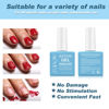 Picture of Gel Nail Polish Remover 1pcs, Professional Remove Gel Nail Polish, Gel Polish Remover for Nails, No Need for Foil, Quick & Easy Polish Remover In 2-3 Minutes, No Need Soaking Or Wrapping-15ml