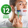 Picture of Sensor3 Sensitive Men's Disposable Razor, 12 Razors