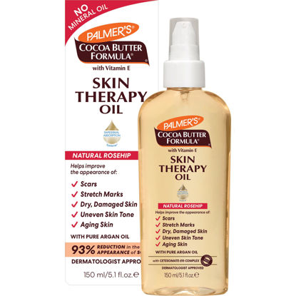 Picture of Palmer's Cocoa Butter Formula Skin Therapy Moisturizing Body Oil with Vitamin E, Rosehip Fragrance, 5.1 Ounces